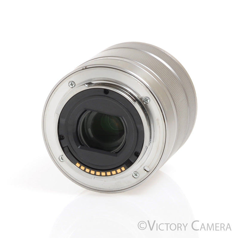 Sony SEL1855 18-55mm f3.5-5.6 OSS Chrome Zoom Lens for E Mount - Victory Camera