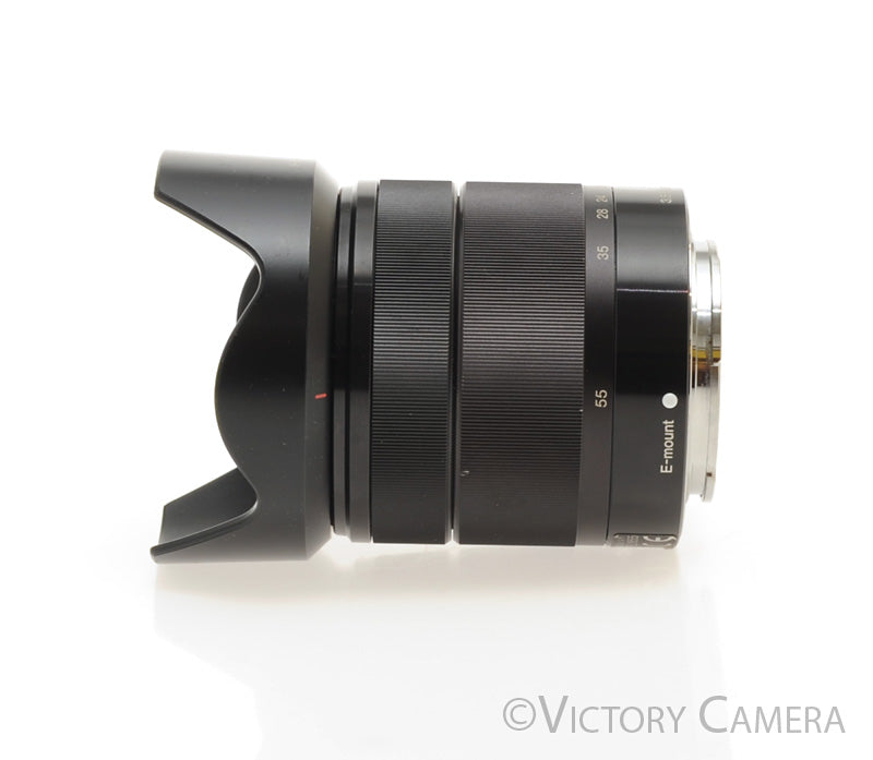 Sony SEL1855 18-55mm f3.5-5.6 OSS Black Zoom Lens for E Mount [EXC] - Victory Camera