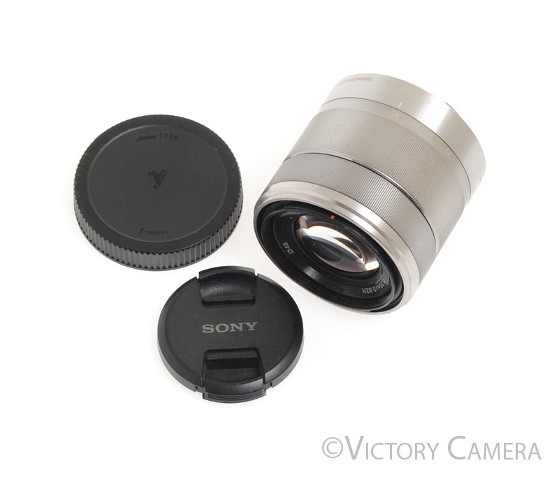 Sony SEL1855 18-55mm f3.5-5.6 OSS Chrome Zoom Lens for E Mount - Victory Camera