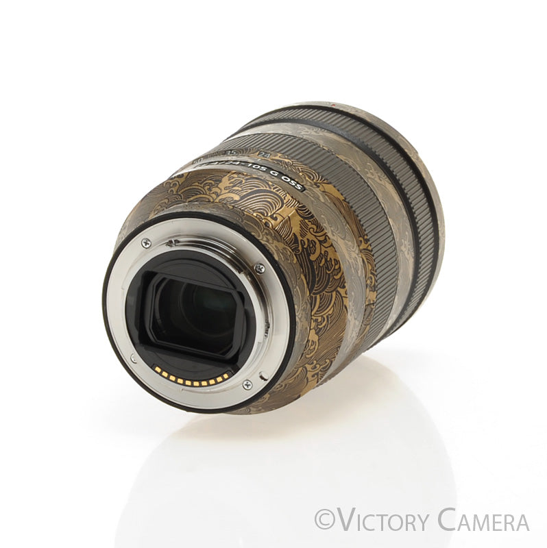Sony FE 24-105mm f4 G OSS Full Frame Zoom Lens for E Mount Gold Wrap [MINT-] - Victory Camera