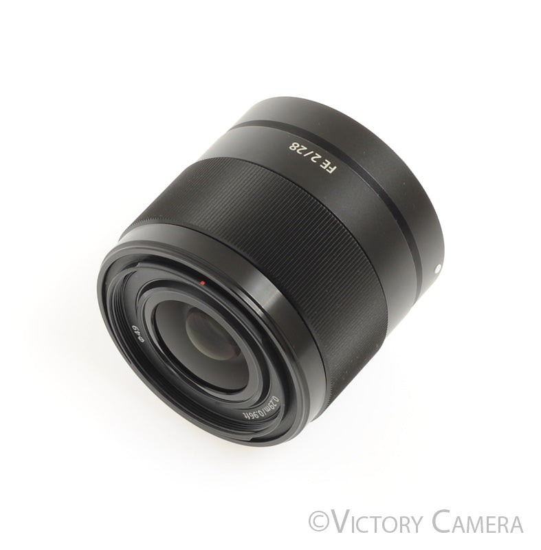 Sony FE 28mm f2 SEL28F20 Wide Angle Prime Lens for E Mount [MINT-] - Victory Camera