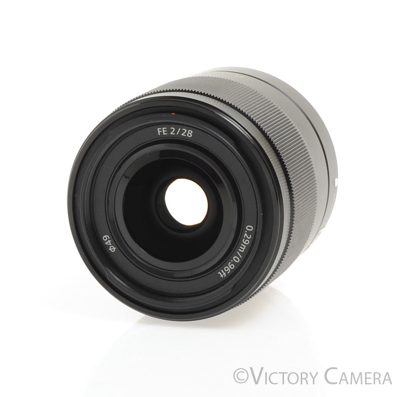 Sony FE 28mm f2 SEL28F20 Wide Angle Prime Lens for E Mount [MINT-] - Victory Camera