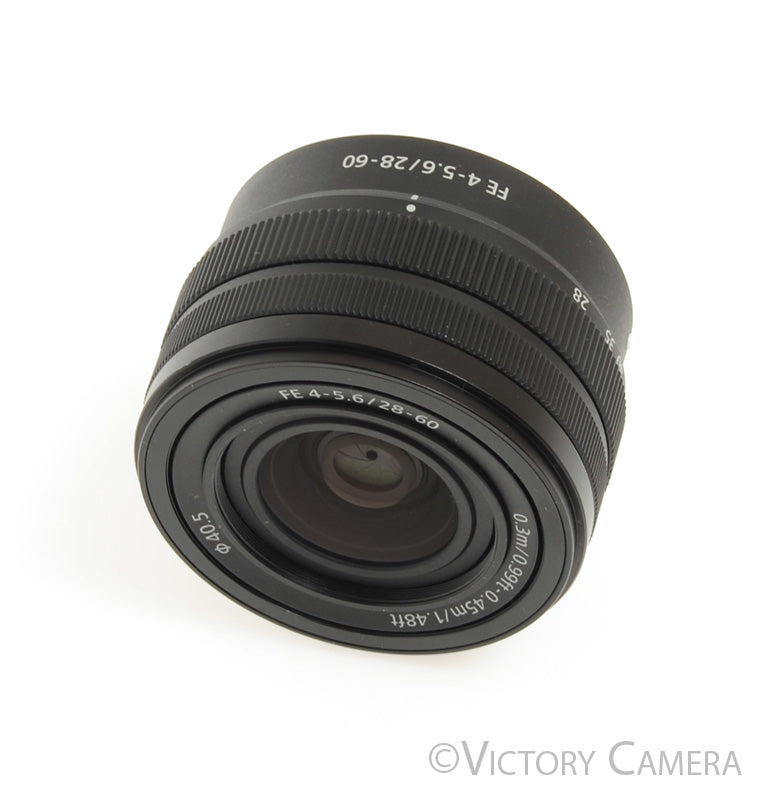 Sony FE 28-60mm f4-5.6 SEL2860 Zoom Lens for E Mount [MINT-] - Victory Camera