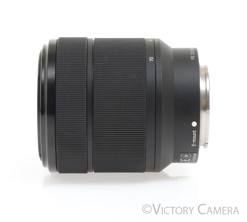 Sony 28-70mm f3.5-5.6 FE OSS SEL2870 E Mount Zoom Lens -Clean w/ Shade- - Victory Camera