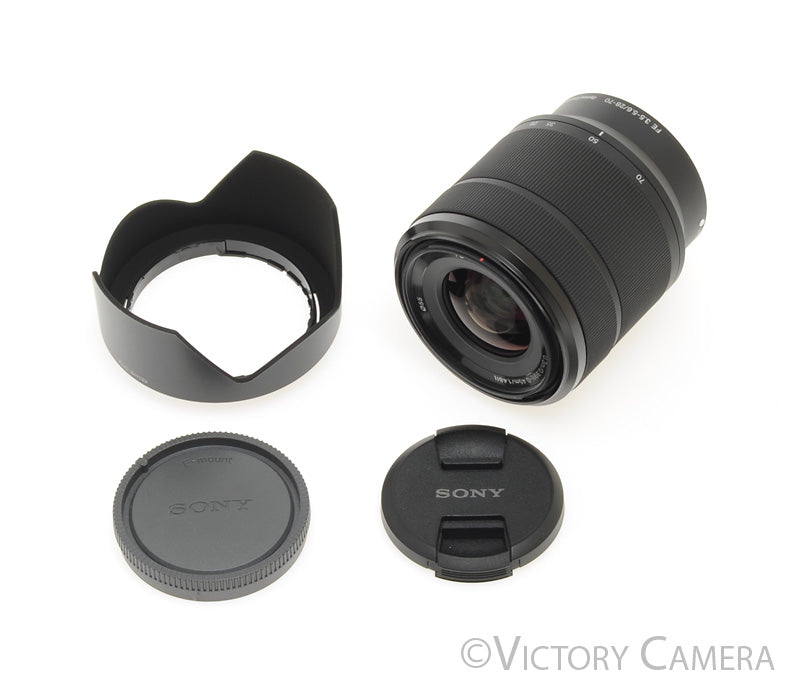 Sony 28-70mm f3.5-5.6 FE OSS SEL2870 E Mount Zoom Lens [MINT] - Victory Camera