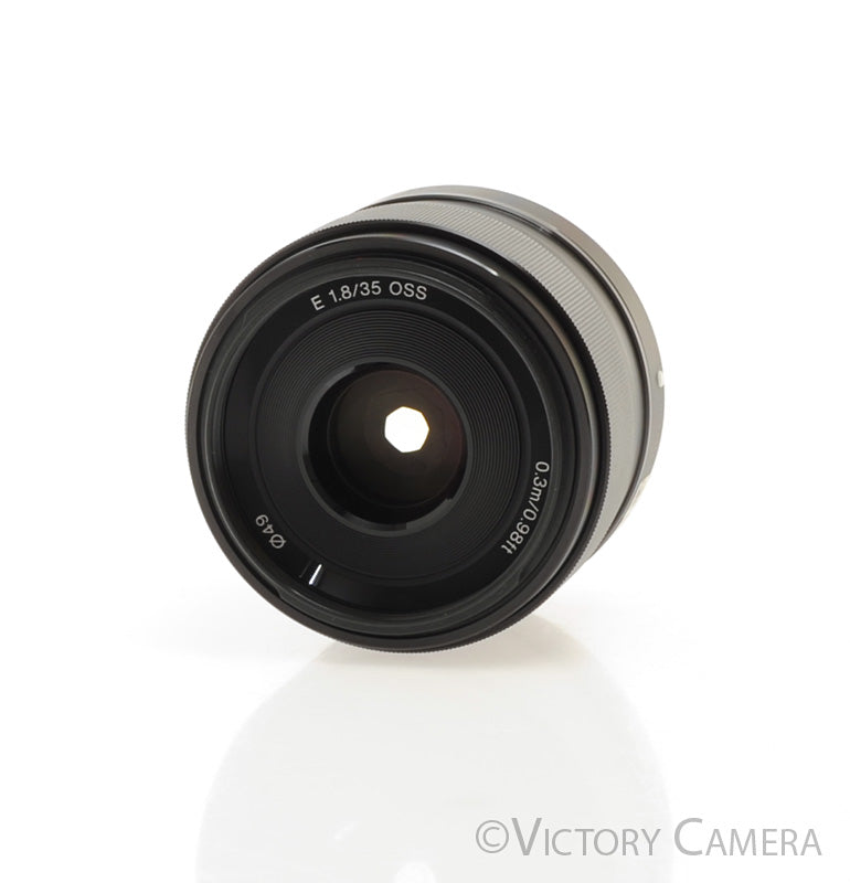 Sony FE 35mm f1.8 Fast Wide Angle Prime Lens for E Mount w/ Shade  [MINT-] - Victory Camera