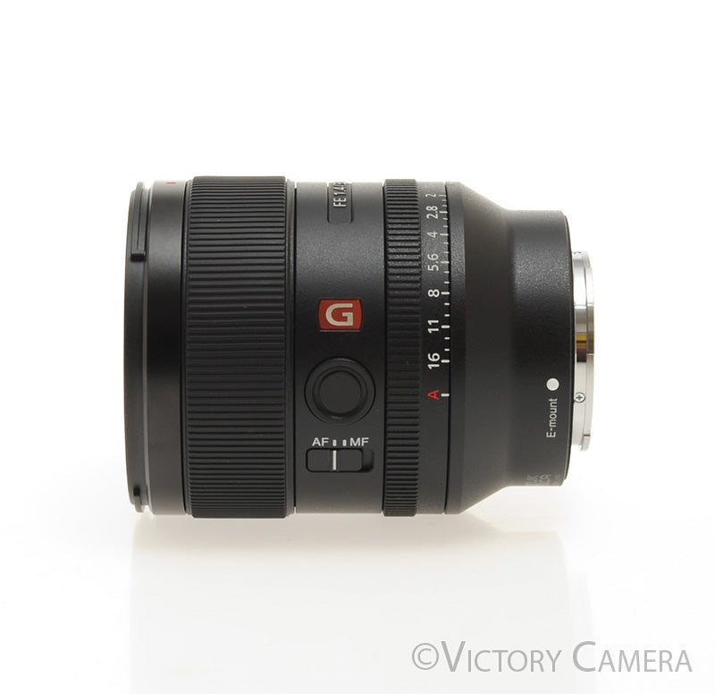 Sony FE 35mm  f1.4 GM Fast Wide Angle Prime Lens for E Mount w/ Shade [MINT-] - Victory Camera