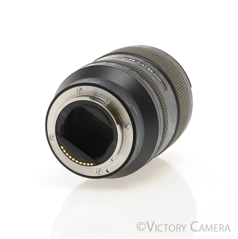 Sony FE 35mm f1.4 GM Fast Wide Angle Prime Lens for E Mount w/ Shade [EXC-] - Victory Camera