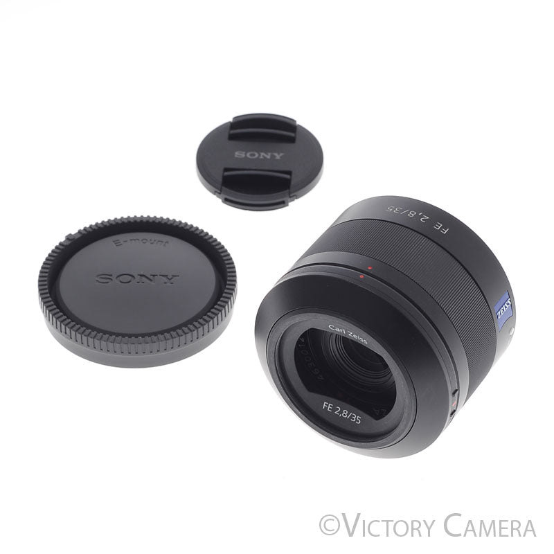 Sony FE 35mm f2.8 ZA Wide Angle Prime Lens for Sony E Mount [MINT-] - Victory Camera