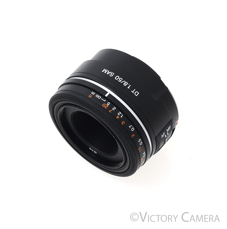 Sony DT 50mm f1.8 SAM Lens SAL50F18 Sony A-Mount [EXC]