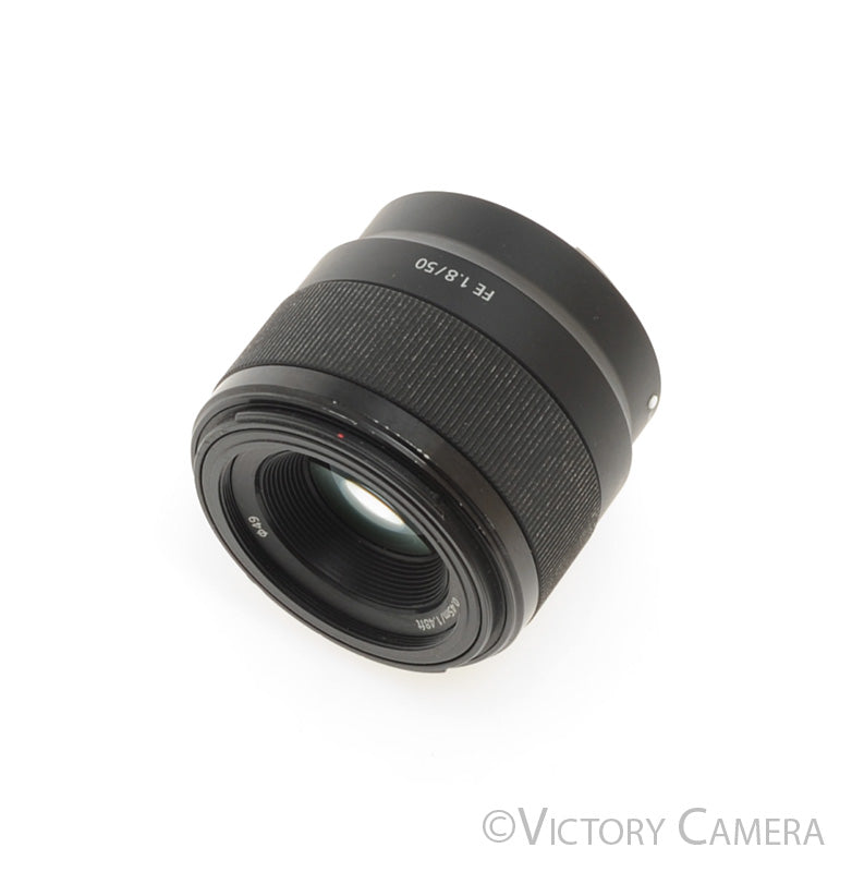 Sony FE 50mm f1.8 SEL50F18F Autofocus Prime Lens for E Mount [EXC] - Victory Camera