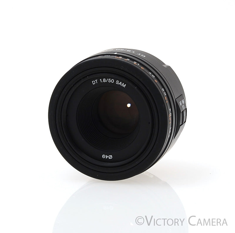 Sony DT 50mm f1.8 SAM Lens SAL50F18 Sony A-Mount [EXC]