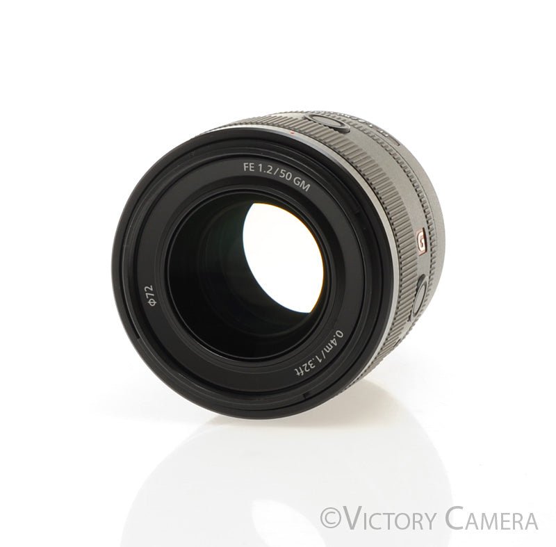 Sony FE 50mm f1.2 GM Autofocus Prime Lens for E Mount [MINT-] - Victory Camera