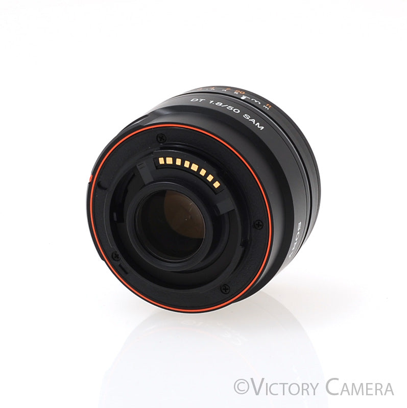 Sony DT 50mm f1.8 SAM Lens SAL50F18 Sony A-Mount [EXC]