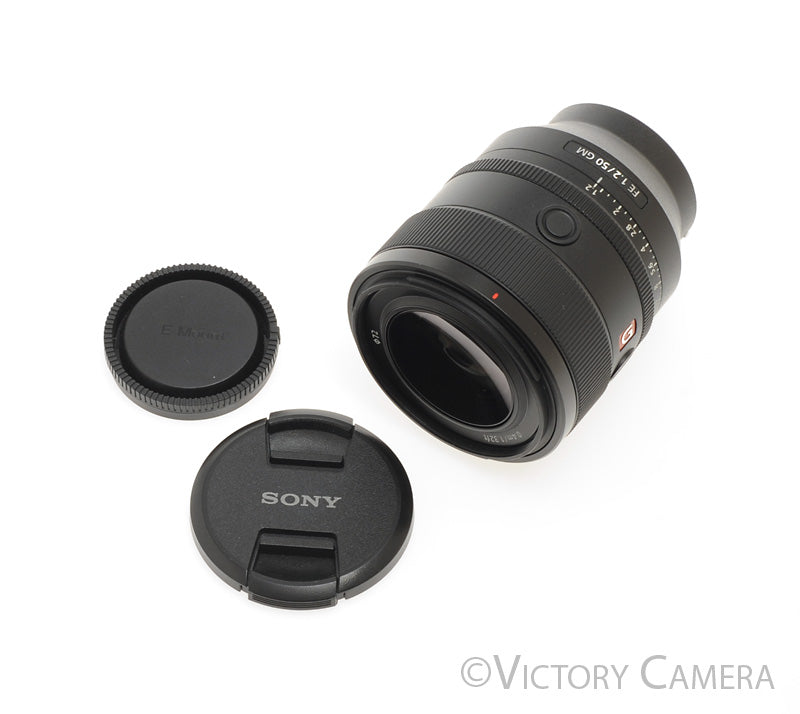 Sony FE 50mm f1.2 GM Autofocus Prime Lens for E Mount [MINT-] - Victory Camera