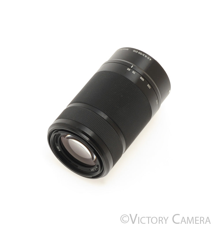 Sony E 55-210mm f4.5-6.3 OSS SEL55210 Black Lens for E-Mount Cameras [EXC] - Victory Camera