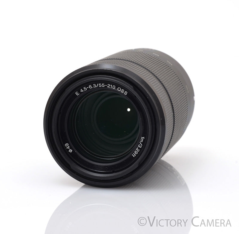 Sony E 55-210mm f4.5-6.3 OSS SEL55210 Black Lens for E-Mount Cameras [EXC] - Victory Camera
