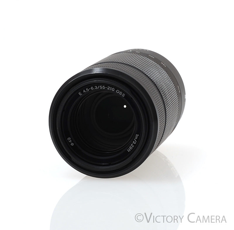 Sony E 55-210mm f4.5-6.3 OSS SEL55210 Black Lens for E-Mount Cameras [EXC] - Victory Camera