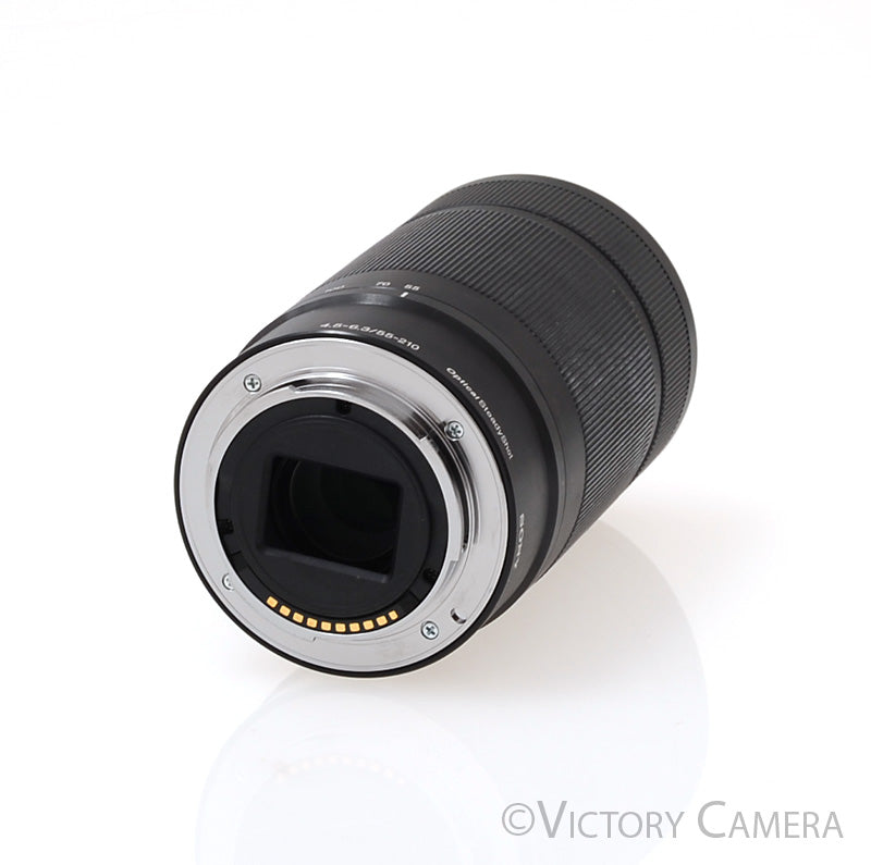 Sony E 55-210mm f4.5-6.3 OSS SEL55210 Black Lens for E-Mount Cameras [EXC] - Victory Camera