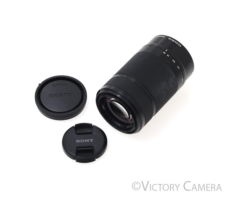 Sony E 55-210mm f4.5-6.3 OSS SEL55210 Black Lens for E-Mount Cameras [EXC] - Victory Camera