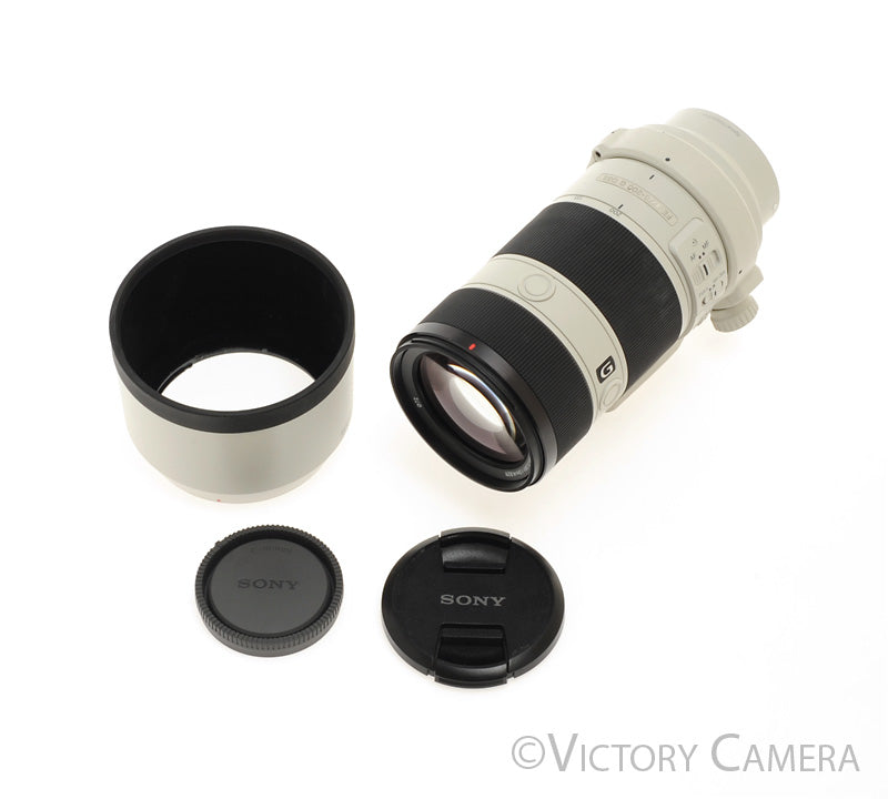 Sony FE 70-200mm f4 G OSS Telephoto Zoom Lens w/ Shade + Tripod Collar [EXC+] - Victory Camera