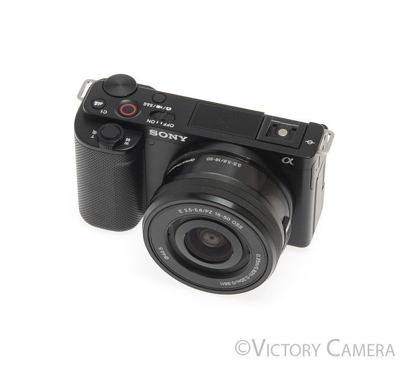 Sony ZV-E10 24.2MP 4K Digital Mirrorless Camera w/ 16-50mm Lens [EXC] - Victory Camera