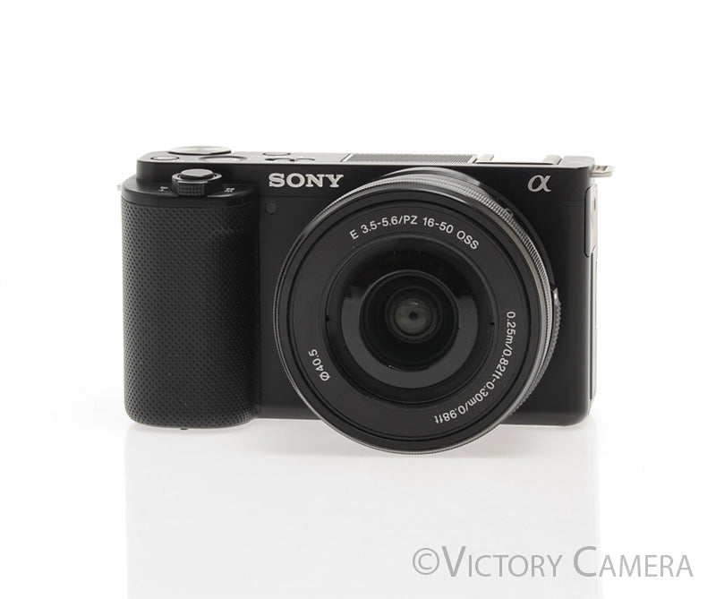 Sony ZV-E10 24.2MP 4K Digital Mirrorless Camera w/ 16-50mm Lens [EXC] - Victory Camera