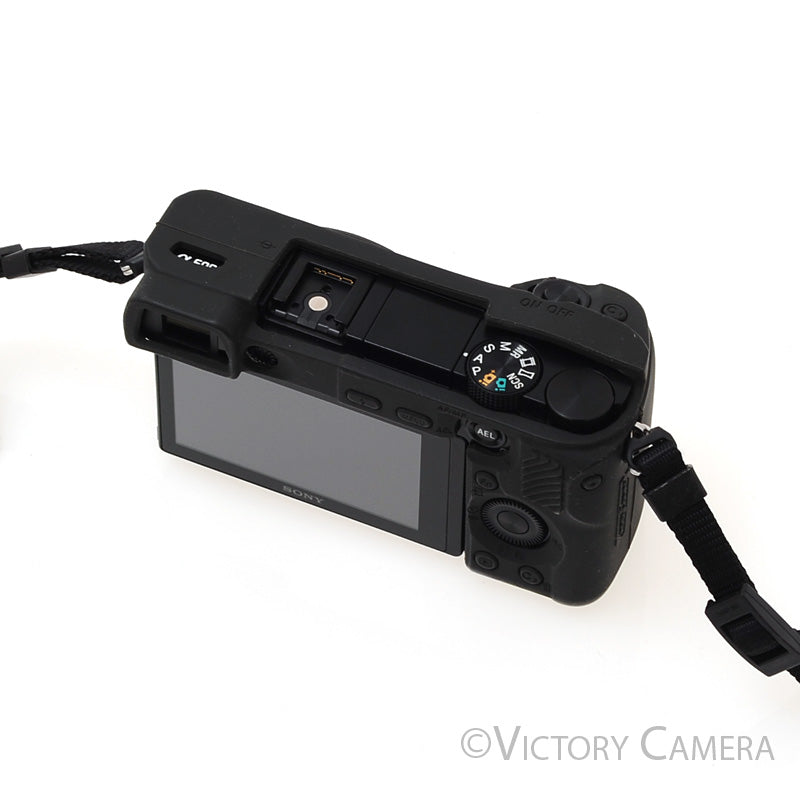 Sony a6000 24.3MP Black Mirrorless Camera Body [EXC+] - Victory Camera