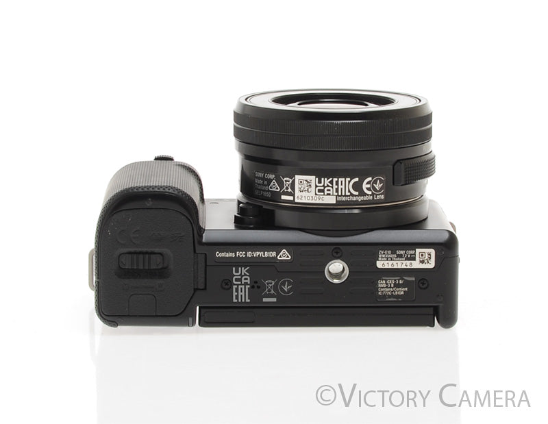 Sony ZV-E10 24.2MP 4K Digital Mirrorless Camera w/ 16-50mm Lens [EXC] - Victory Camera