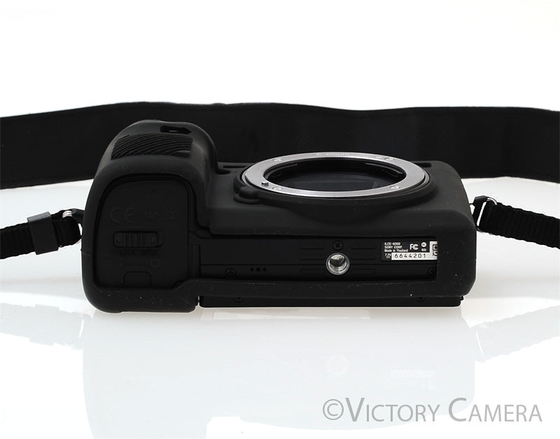 Sony a6000 24.3MP Black Mirrorless Camera Body [EXC+] - Victory Camera