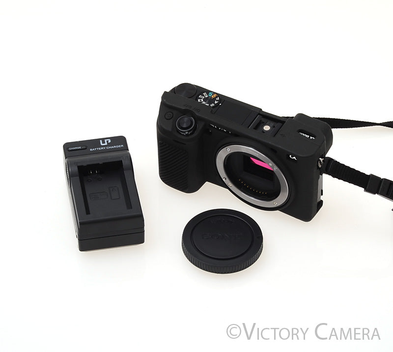 Sony a6000 24.3MP Black Mirrorless Camera Body [EXC+] - Victory Camera