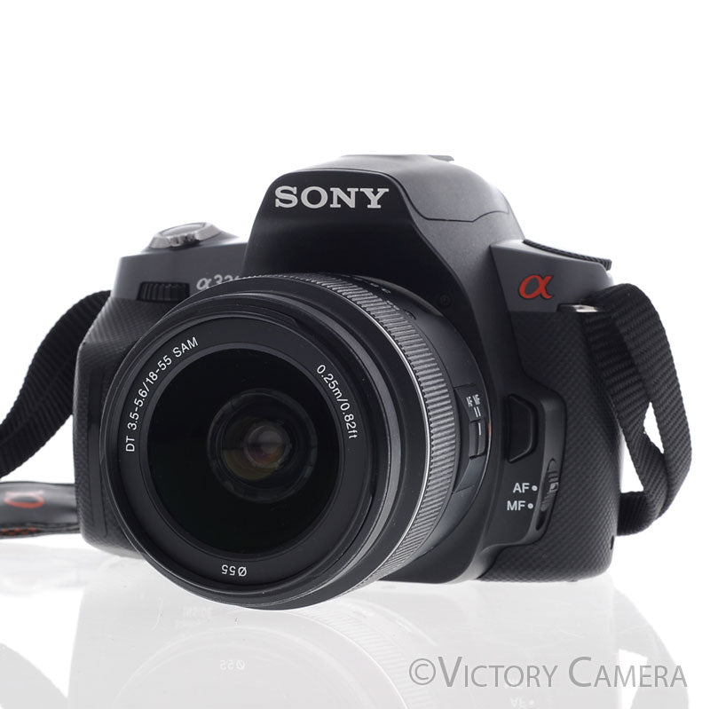 Sony Alpha A330 10MP Digital SLR Camera Body w/ 18-55mm Zoom Lens [EXC+] - Victory Camera