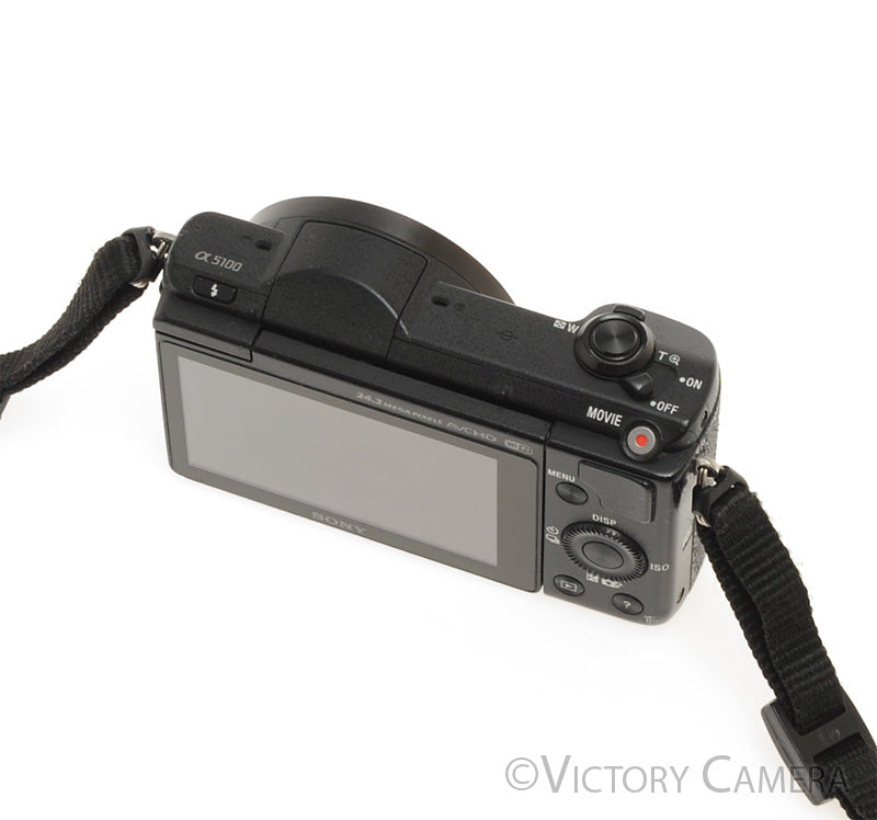 Sony Alpha a5100 24.3MP Black Mirrorless Camera Body [EXC+] - Victory Camera