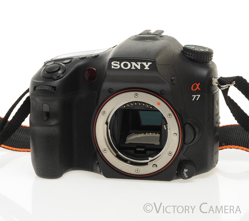 Sony Alpha a77 24.3MP Digital SLR Camera Body [BAR] - Victory Camera