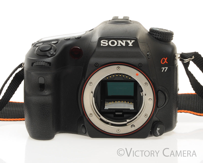 Sony Alpha a77 24.3MP Digital SLR Camera Body [BAR] - Victory Camera