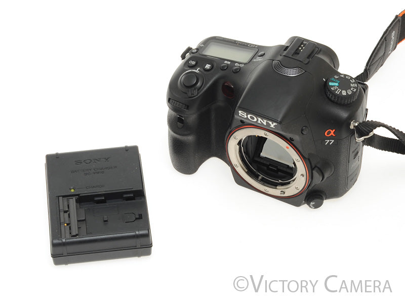 Sony Alpha a77 24.3MP Digital SLR Camera Body [BAR] - Victory Camera