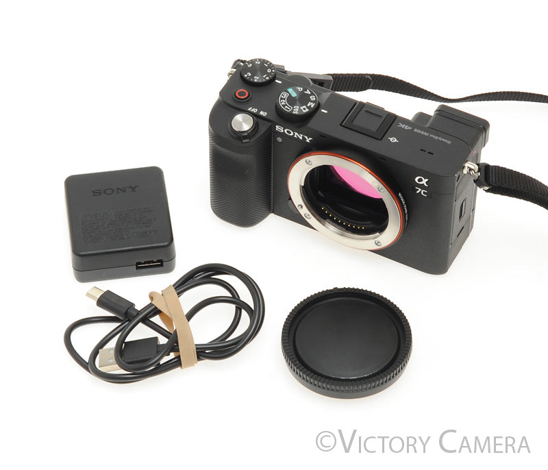 Sony A7C Full Frame 24.2MP Digital Mirrorless Camera Body ~750 Shots [EXC+] - Victory Camera
