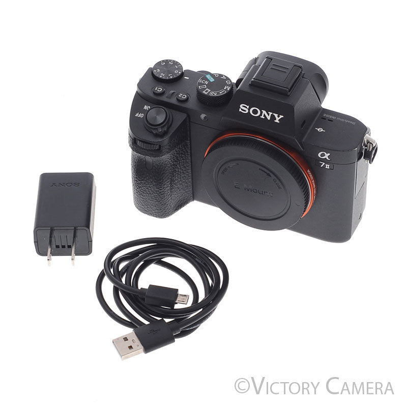 Sony Alpha A7II A7 II 24.3MP Mirrorless Digital Camera Body [EXC]