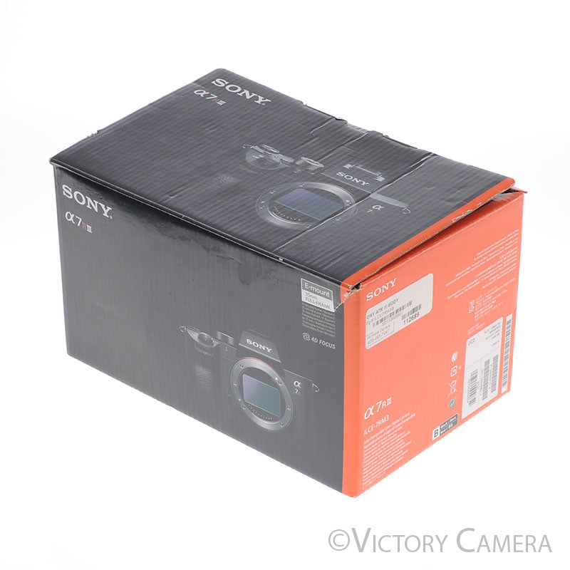 Sony A7R III A7RIII 42.4MP Digital Mirrorless Camera Body [EXC+] - Victory Camera