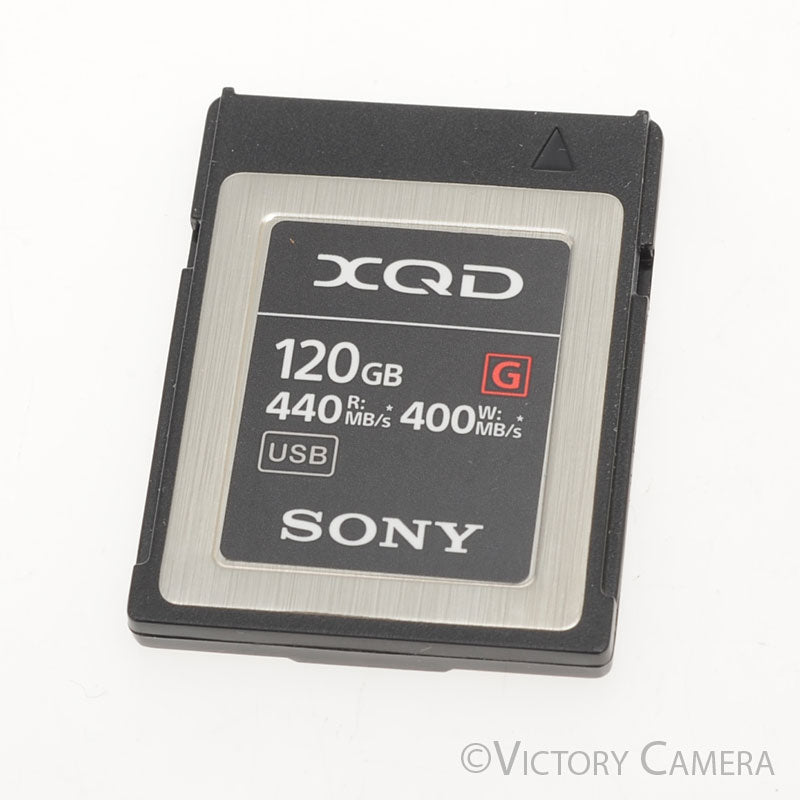 Sony XQD Memory Card 120GB G Series [EXC] - Victory Camera