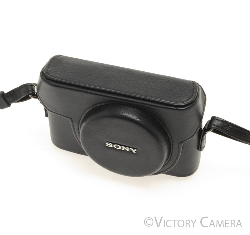 Sony LCJ-RXA Black Leather Ever Ready Case for RX100 [EXC] - Victory Camera