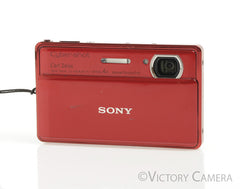 Sony Cyber-Shot DSC-TX100V Red 16.2MP Digital Point & Shoot Camera [EX