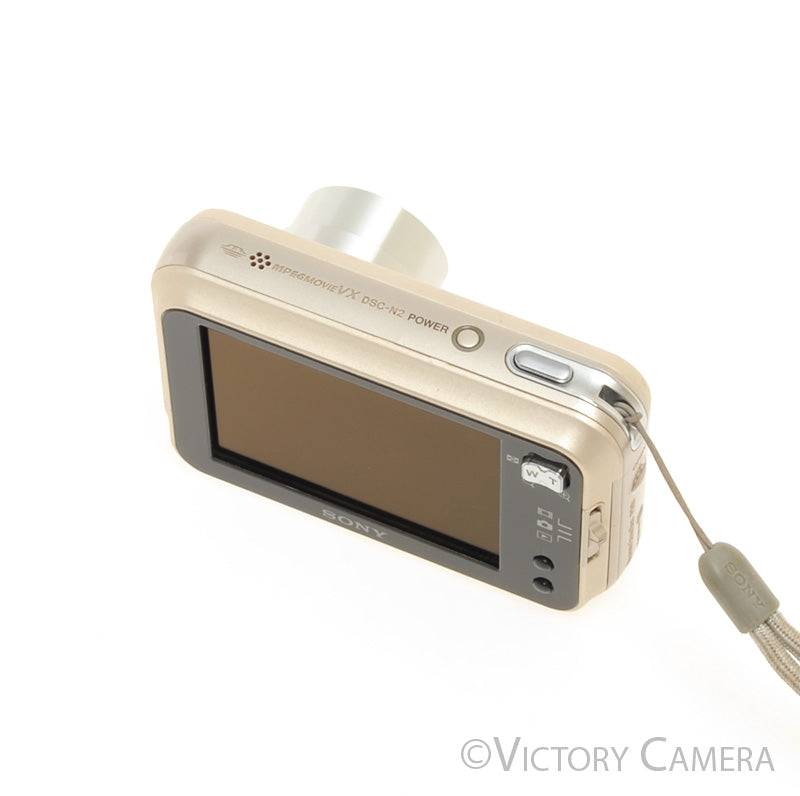 Sony Cybershot DSC-N2 Silver 10.1MP Digital Point and Shoot Camera [EXC]
