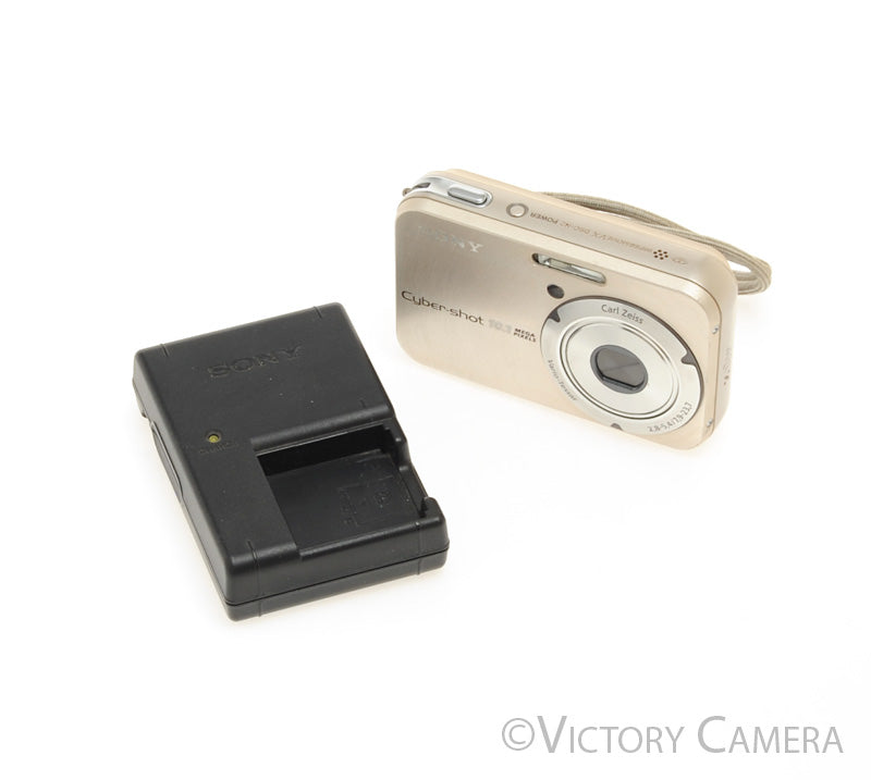 Sony Cybershot DSC-N2 Silver 10.1MP Digital Point and Shoot Camera [EXC]