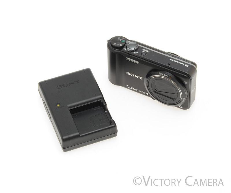 Sony CyberShot DSC-H55 14.1mp Digital Point &amp; Shoot Camera [EXC] - Victory Camera