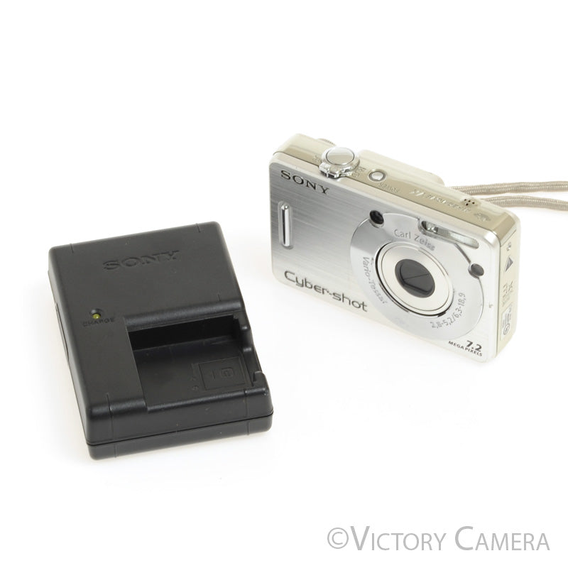 Sony Cyber-Shot DSC-W70 7.2MP Digital Point &amp; Shoot Camera [EXC+] - Victory Camera