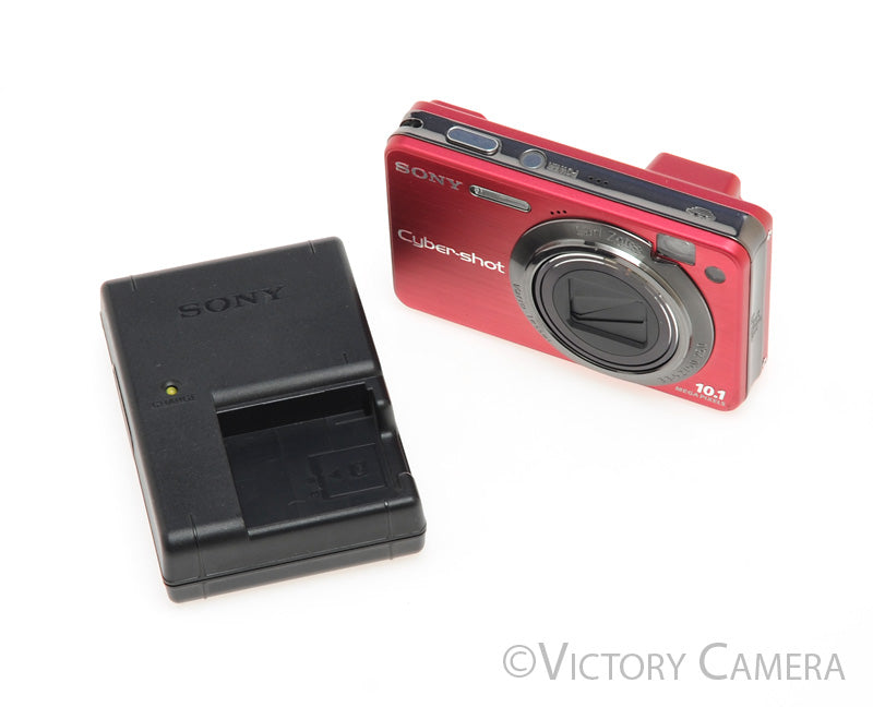 Sony CyberShot DSC-W170 Pink 10.1MP Digital Point &amp; Shoot Camera [EXC] - Victory Camera