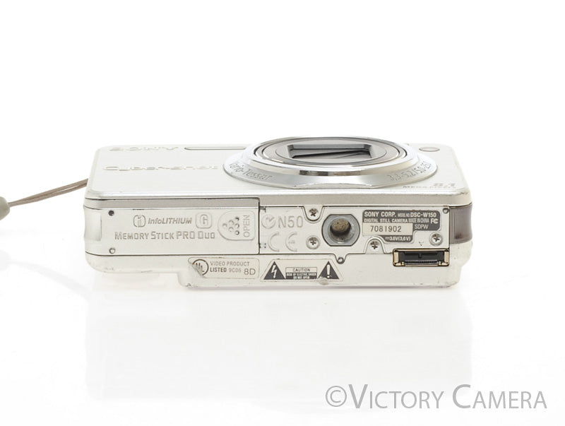 Sony CyberShot DSC-W150 8.1MP Digital Point &amp; Shoot Camera [EXC-] - Victory Camera