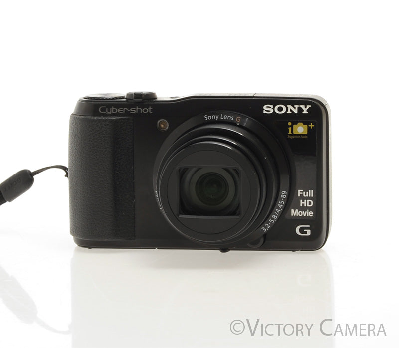 Sony Cybershot G DSC-HX30V Black 18.2mp Digital Point and Shoot Camera [EXC] - Victory Camera