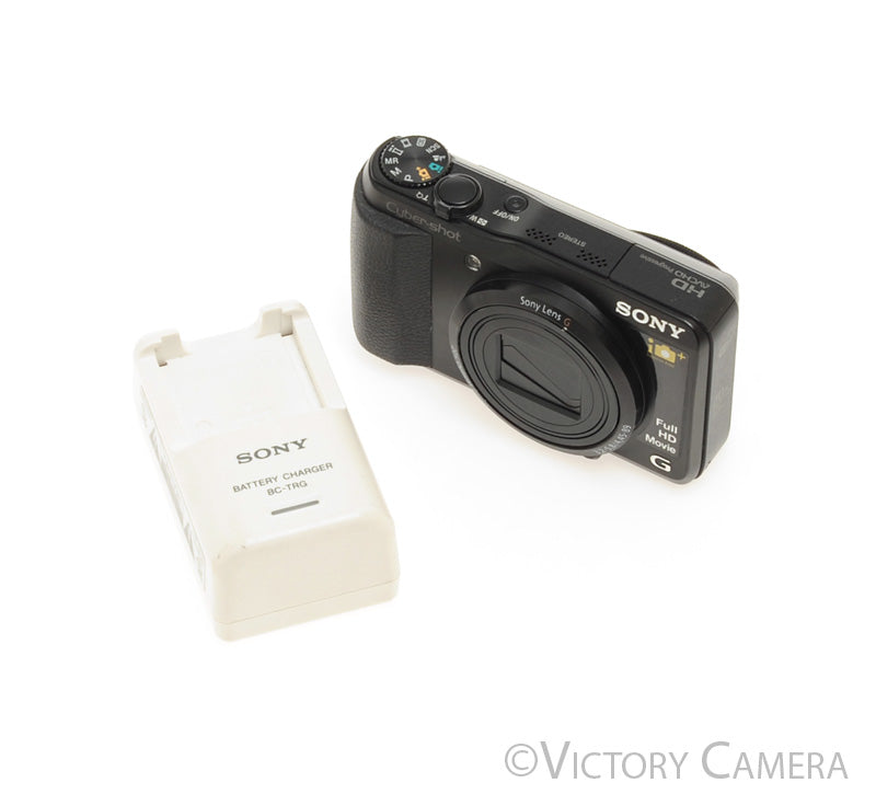 Sony Cybershot G DSC-HX30V Black 18.2mp Digital Point and Shoot Camera [EXC] - Victory Camera